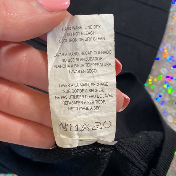 💌[ Bebe ] Silk Bandage Flowy Top Dress - Picture 8 of 16